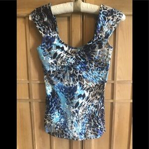 Boston Proper abstract print top